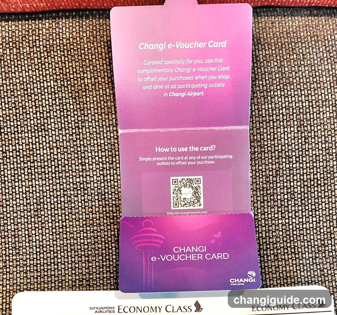 Changi e-Voucher Card
