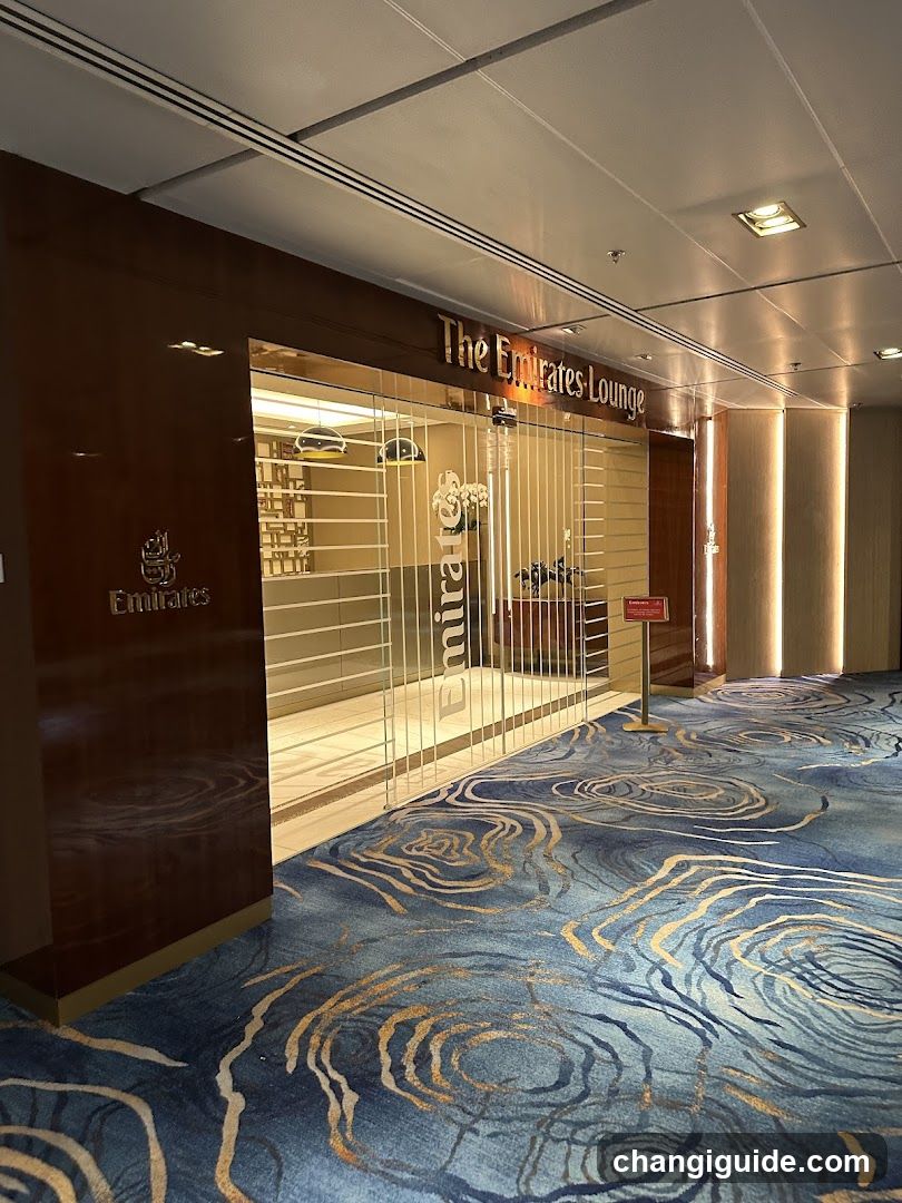 The Emirates Lounge Interior View