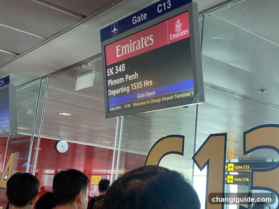 Airport Gate Display