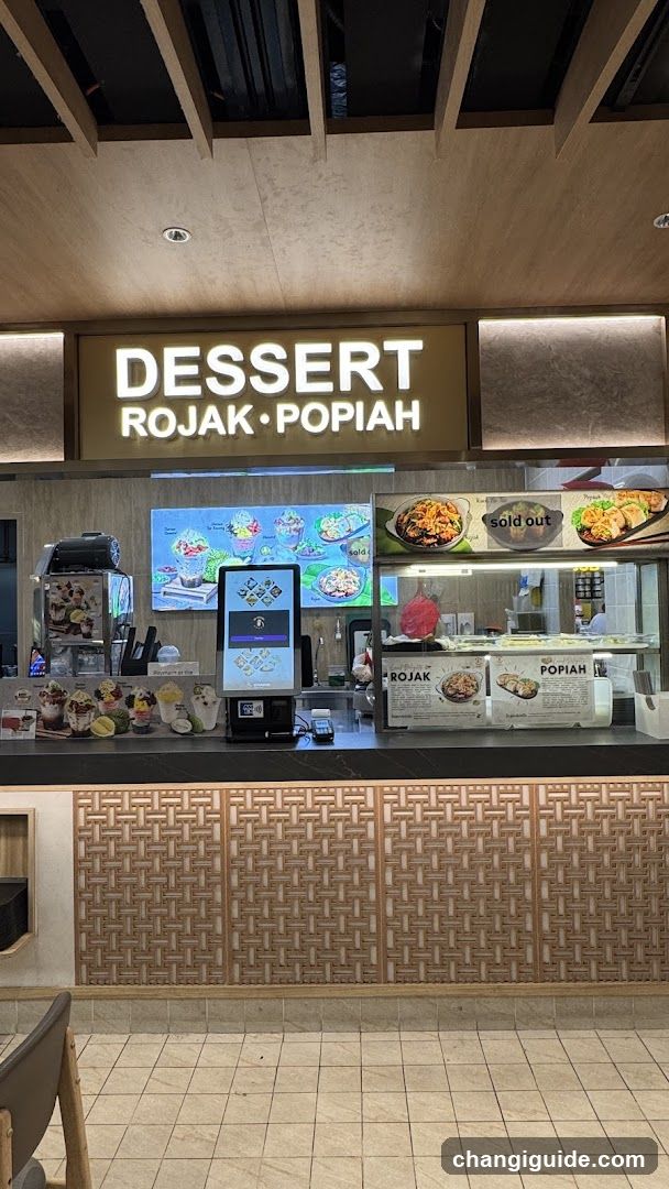 Dessert Rojak Popiah Counter