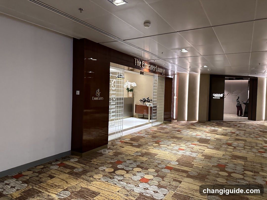 The Emirates Lounge Interior View