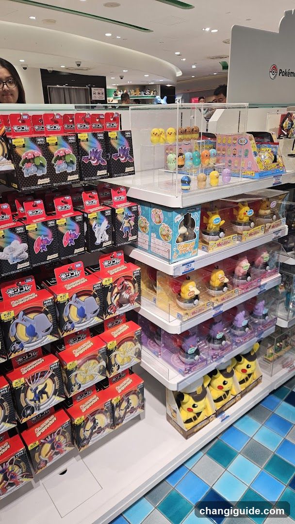 Pokemon Merchandise Display
