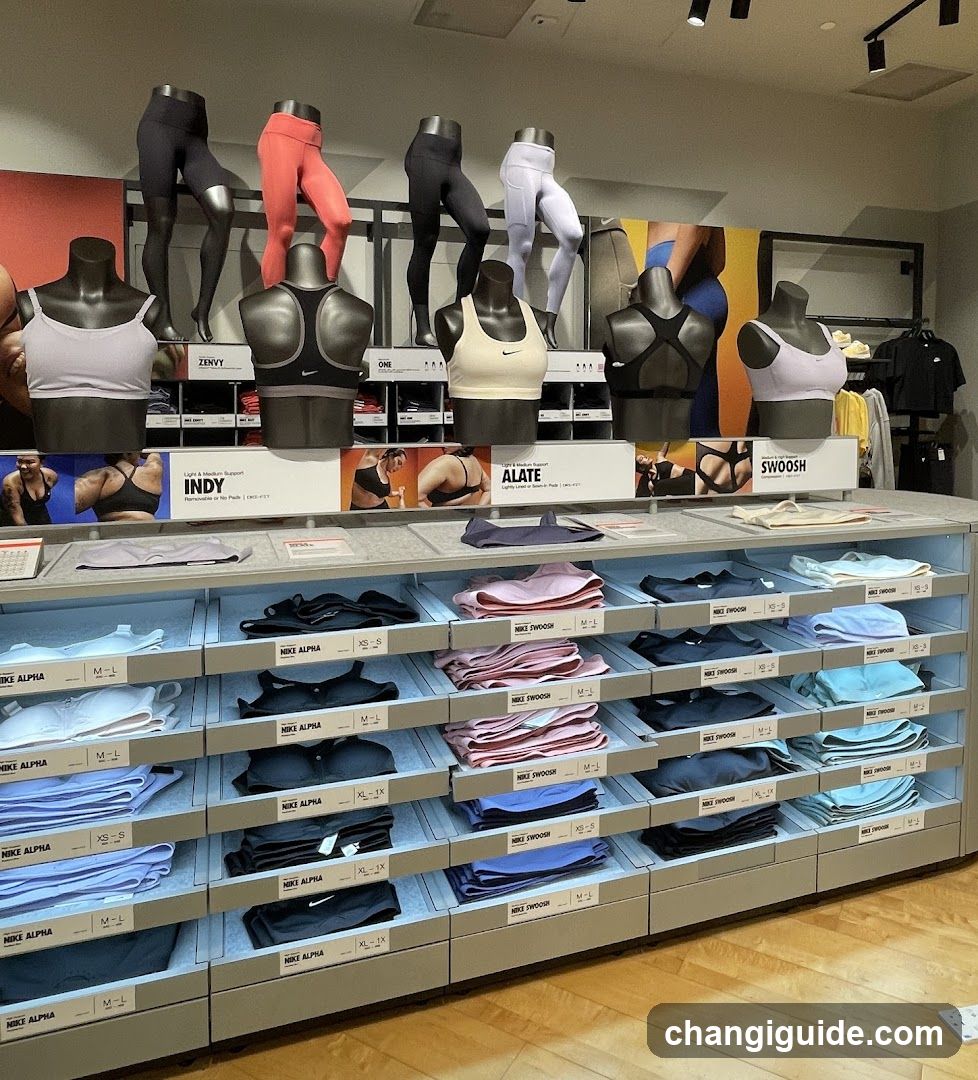 Sportswear Display Interior