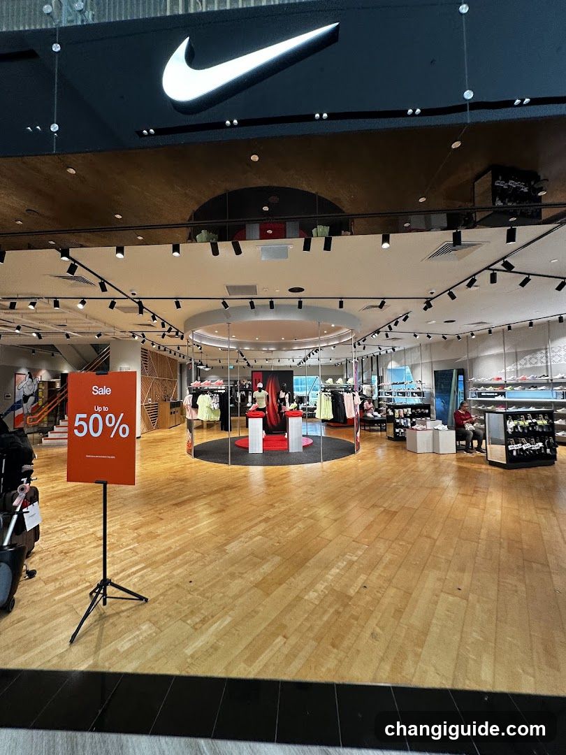 Nike Store Interior Sale Display