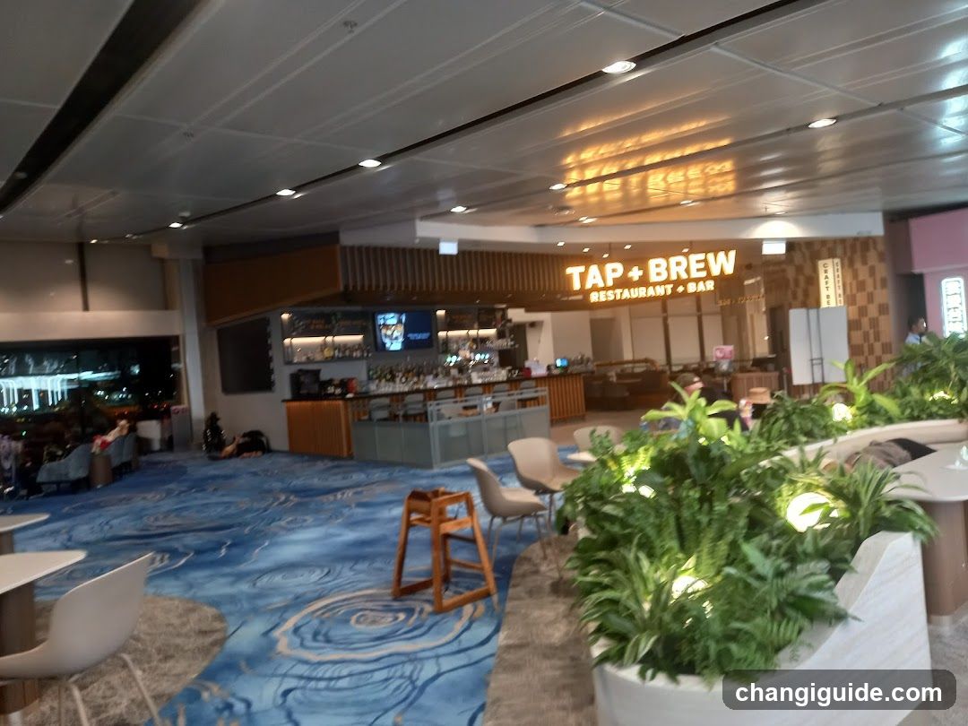 Tap + Brew Restaurant Interior