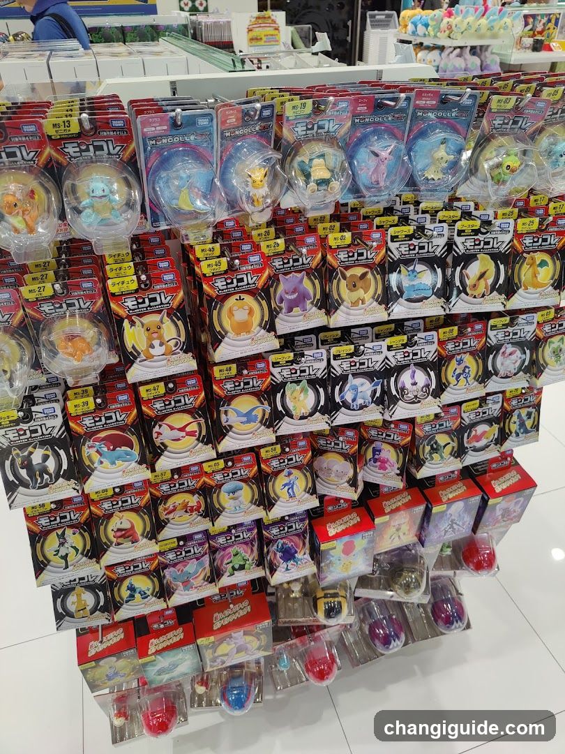 Pokémon Merchandise Display