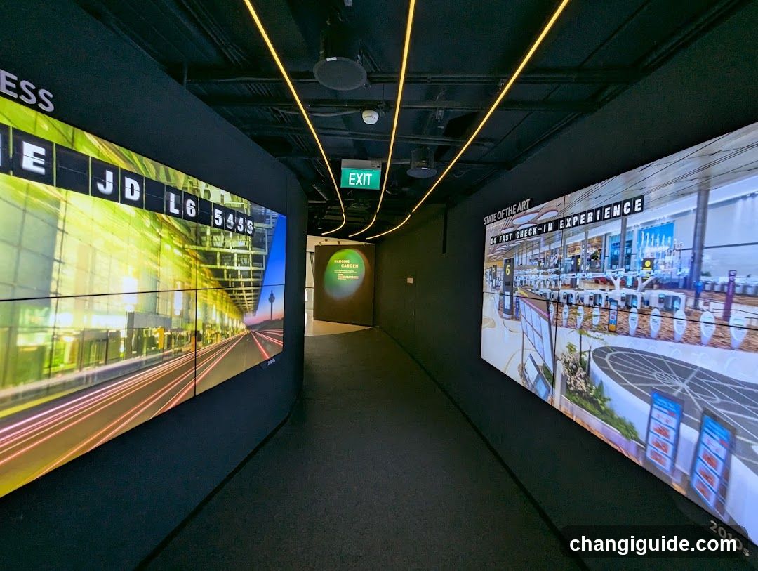 Digital Art Installation Corridor