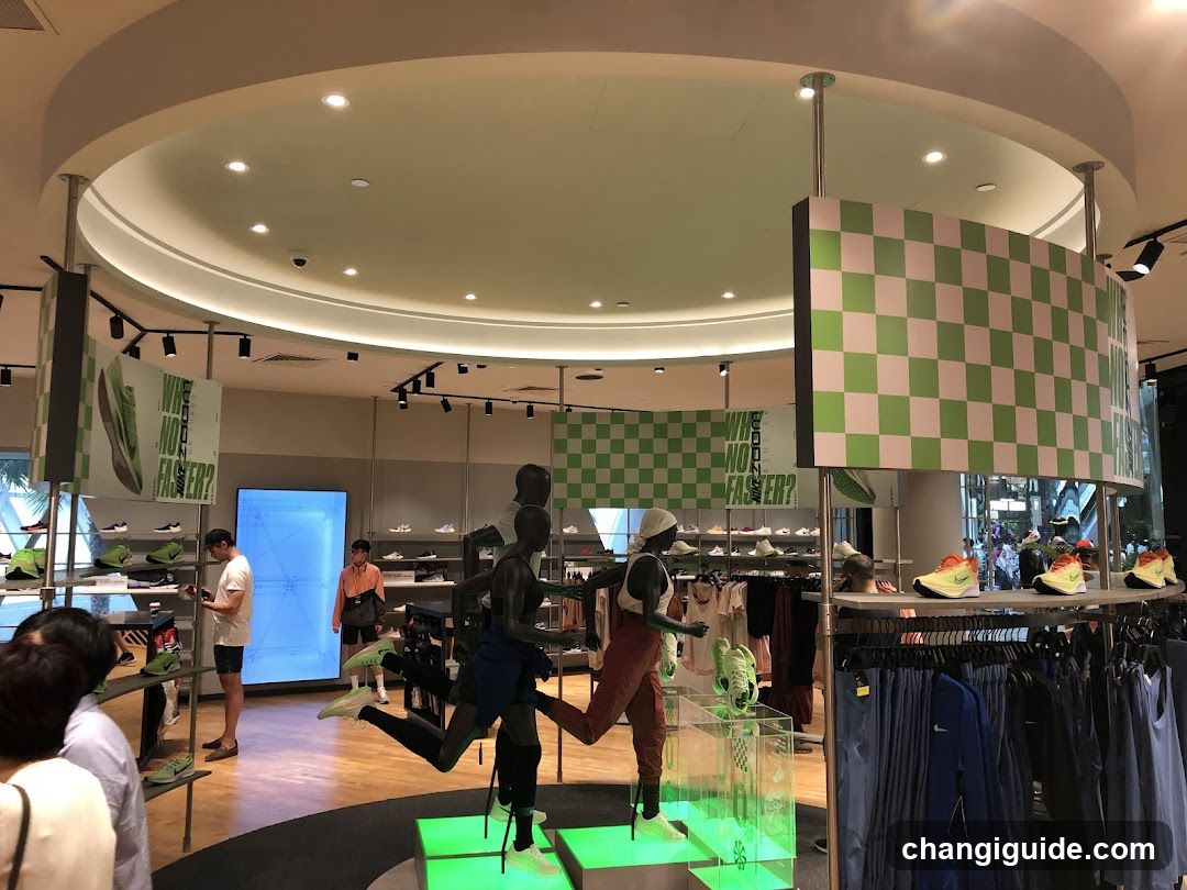 Nike Store Interior Display