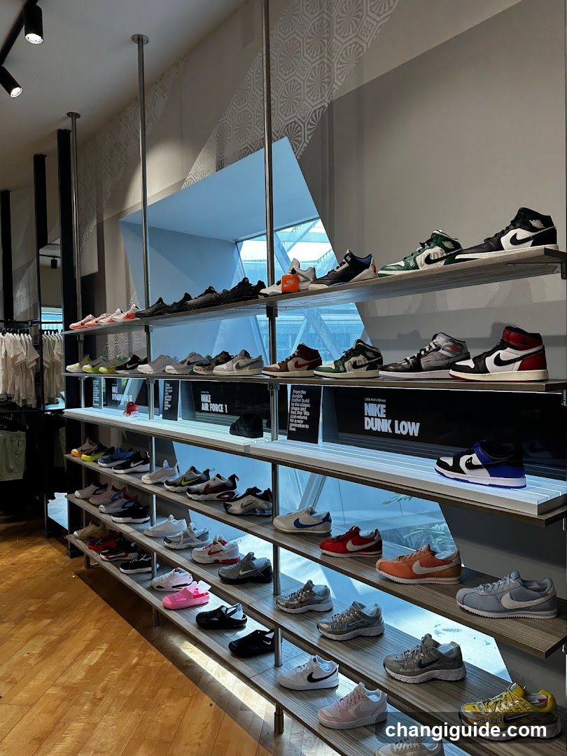 Nike Shoe Display Interior