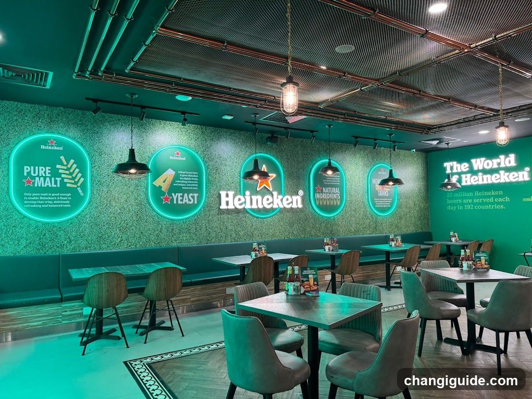 Heineken Bar Interior