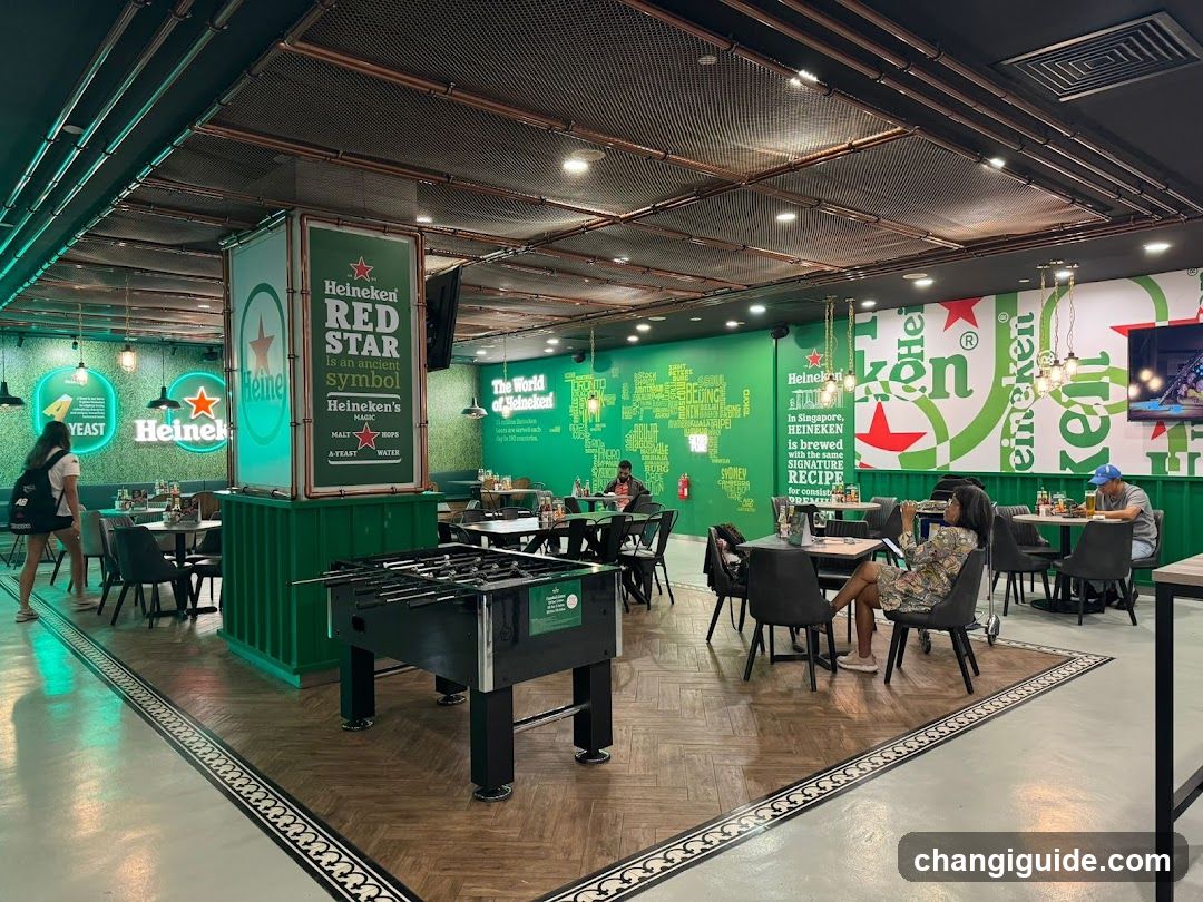 Heineken Bar Interior