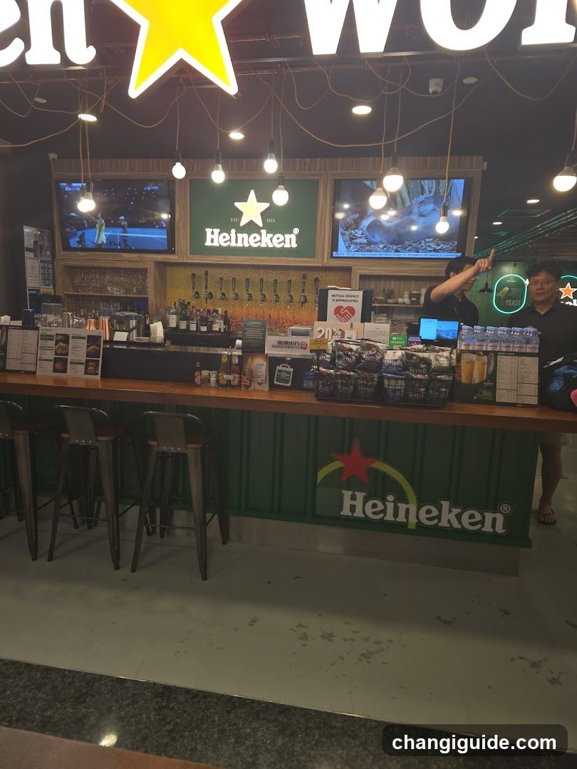 Heineken Bar Interior