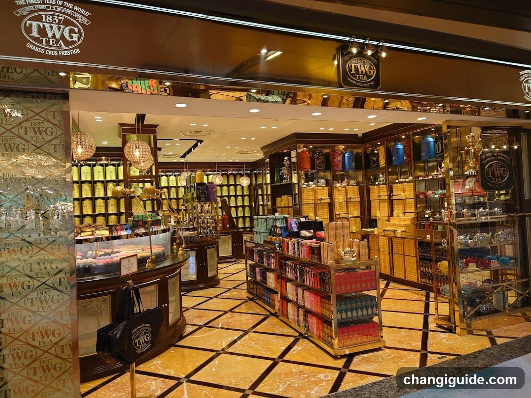 TWG Tea at Changi T2