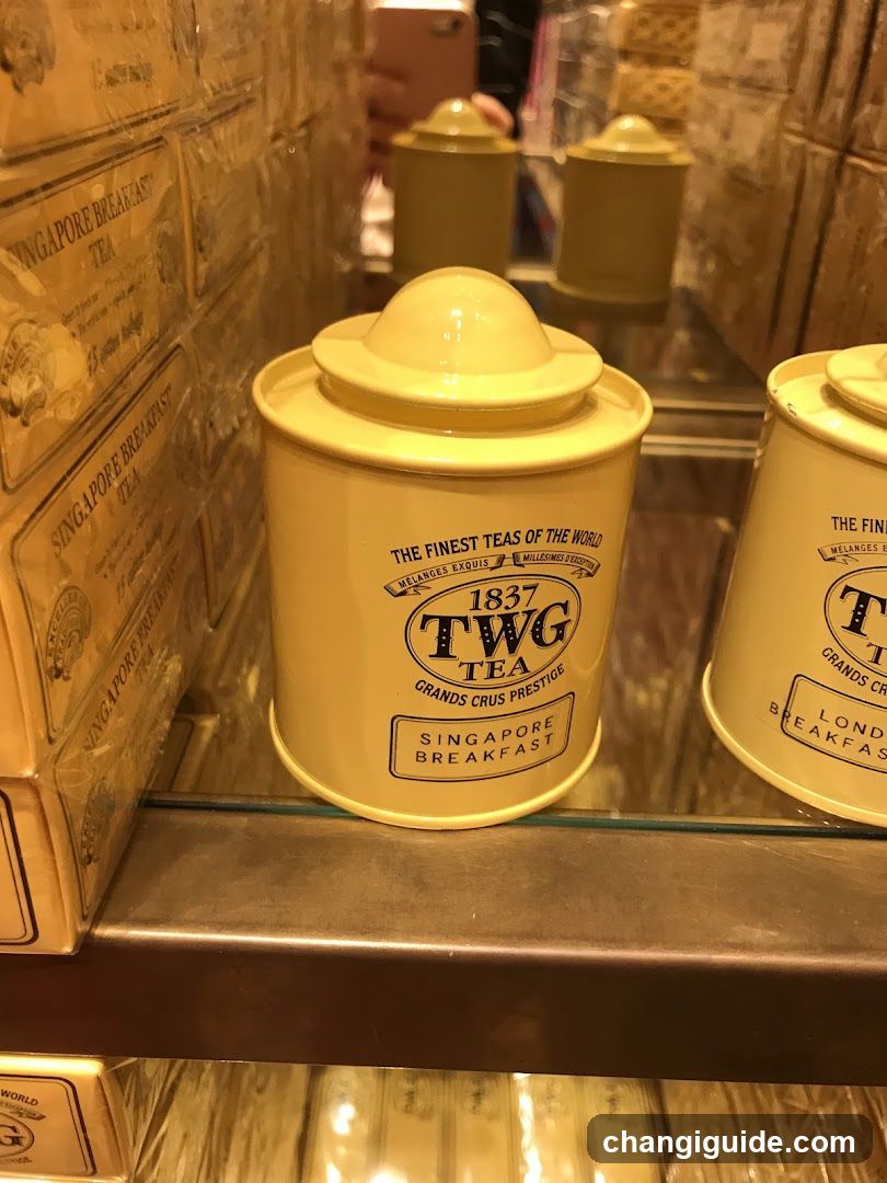 TWG Tea Display