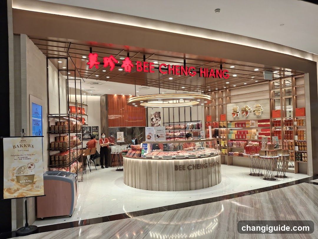 Bee Cheng Hiang Store Interior