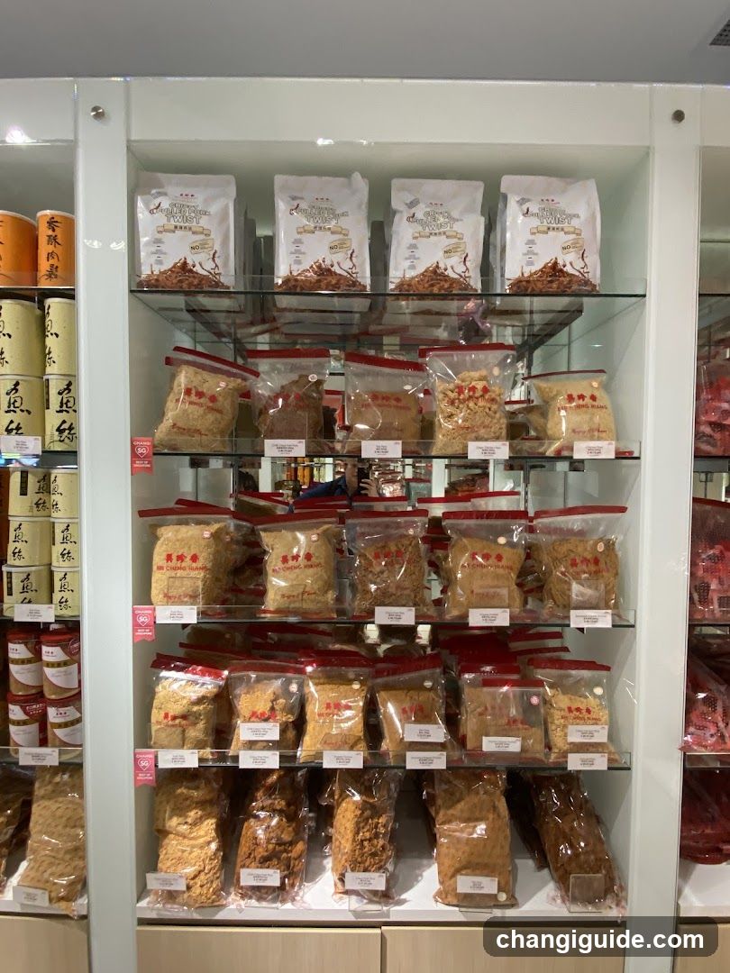 Dried Food Display Shelf