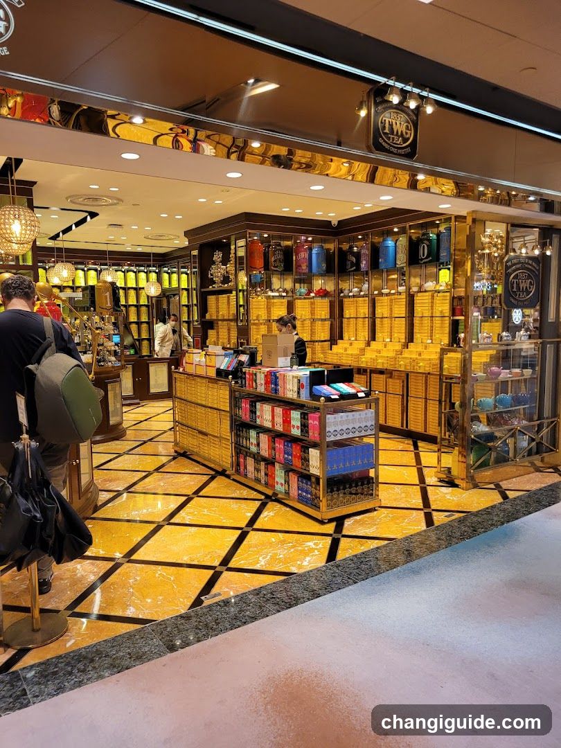 TWG Tea Store Interior