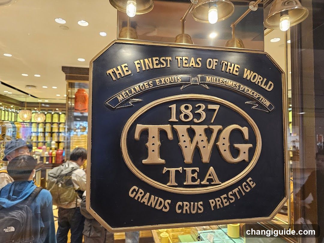 TWG Tea at Changi T2