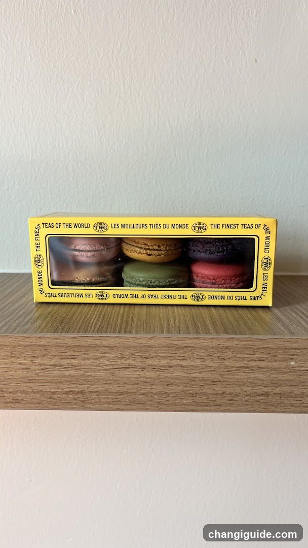 Tea Box with Macarons