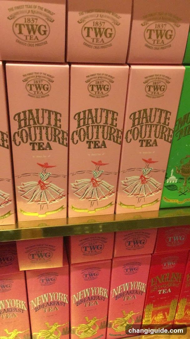 TWG Tea Display