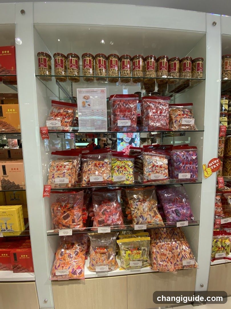 Candy and Snack Display Shelf