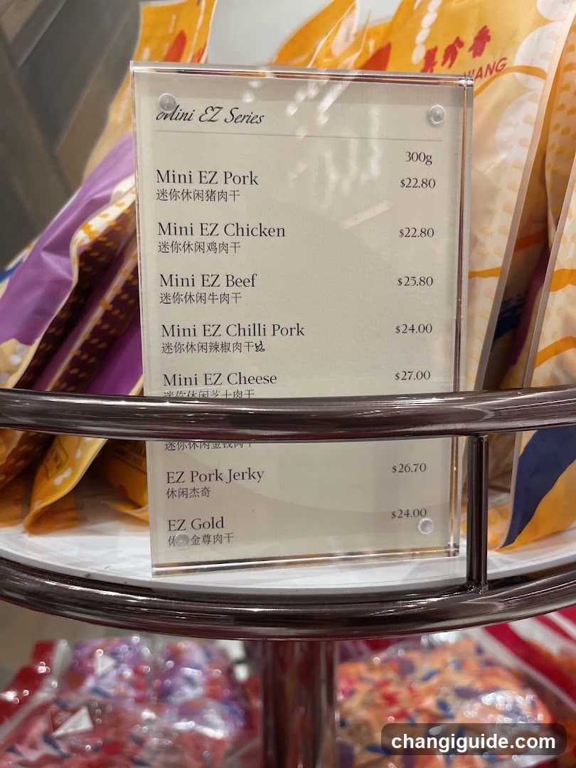 Mini EZ Series Meat Snacks Display