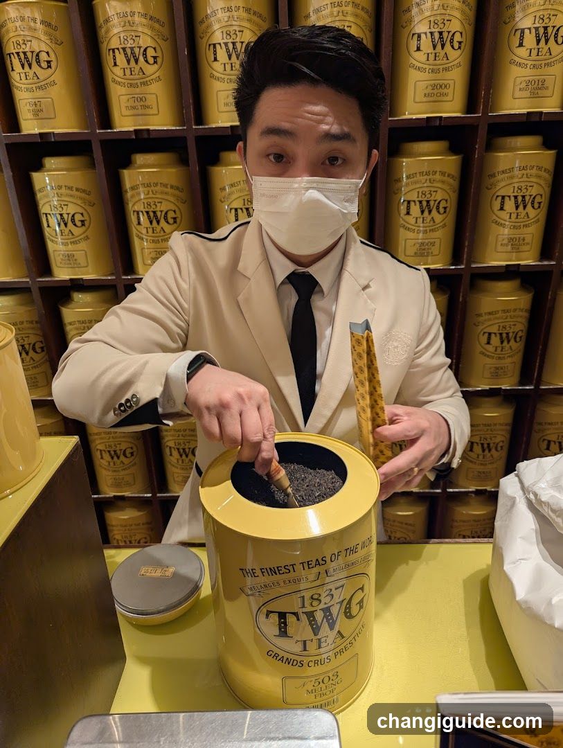 TWG Tea Shop Interior