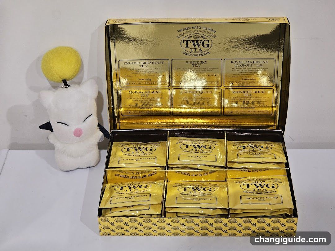 TWG Tea Gift Set with Plush Toy
