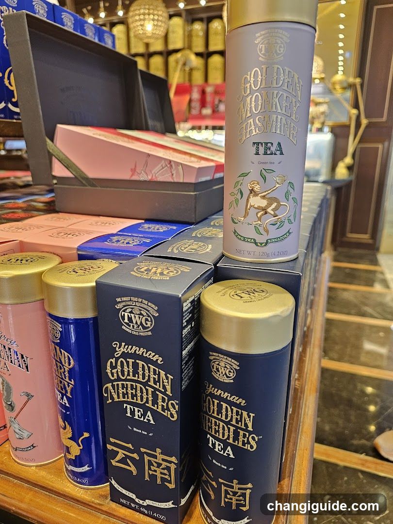 TWG Tea Display