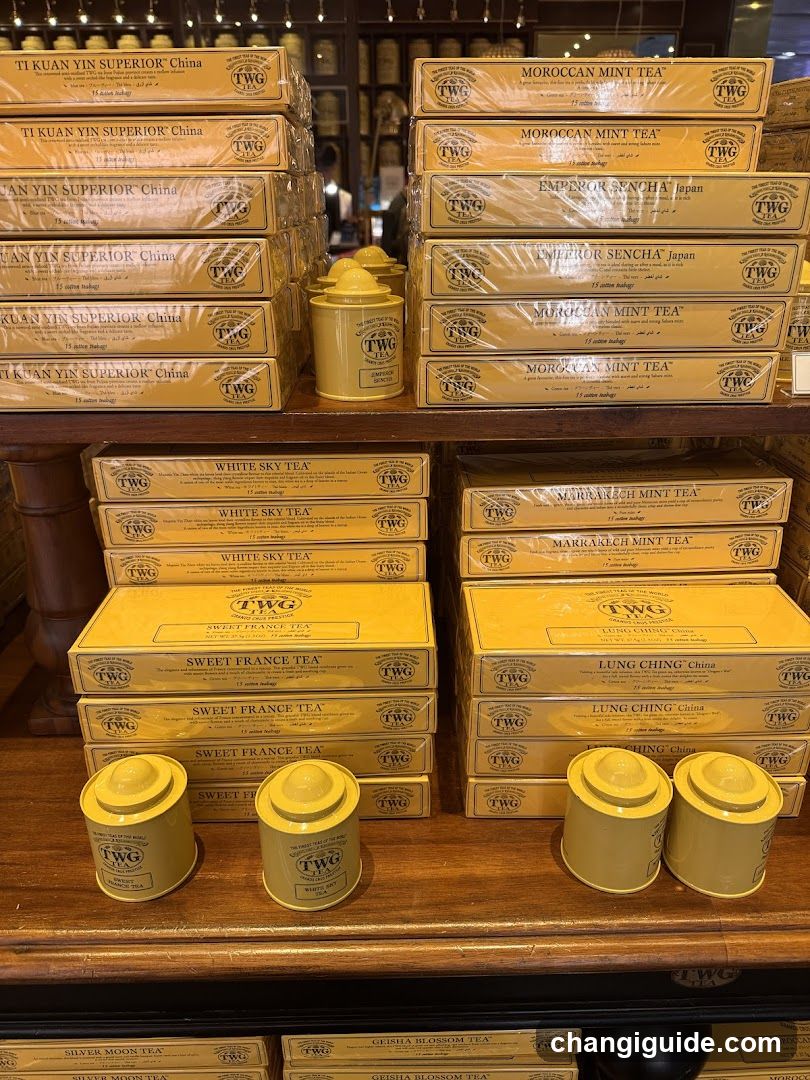 TWG Tea Display Shelf