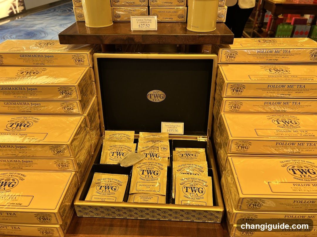 TWG Tea Display