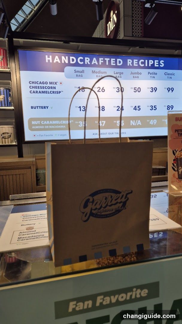 Garrett Popcorn Shops® - Changi Airport T1