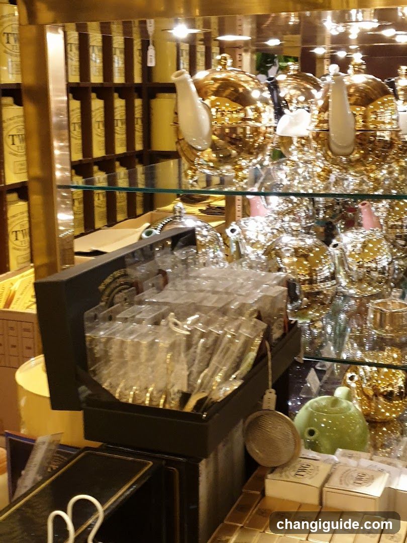Tea Shop Interior Display
