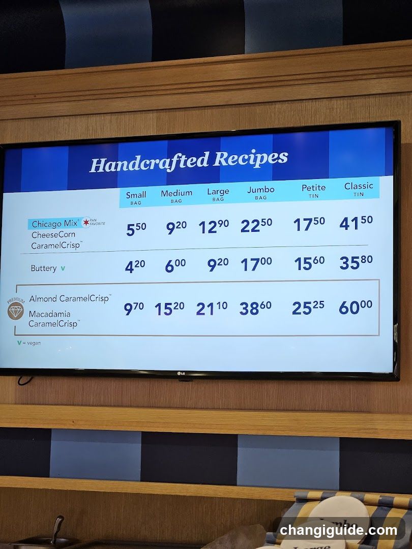 Handcrafted Recipes Price List