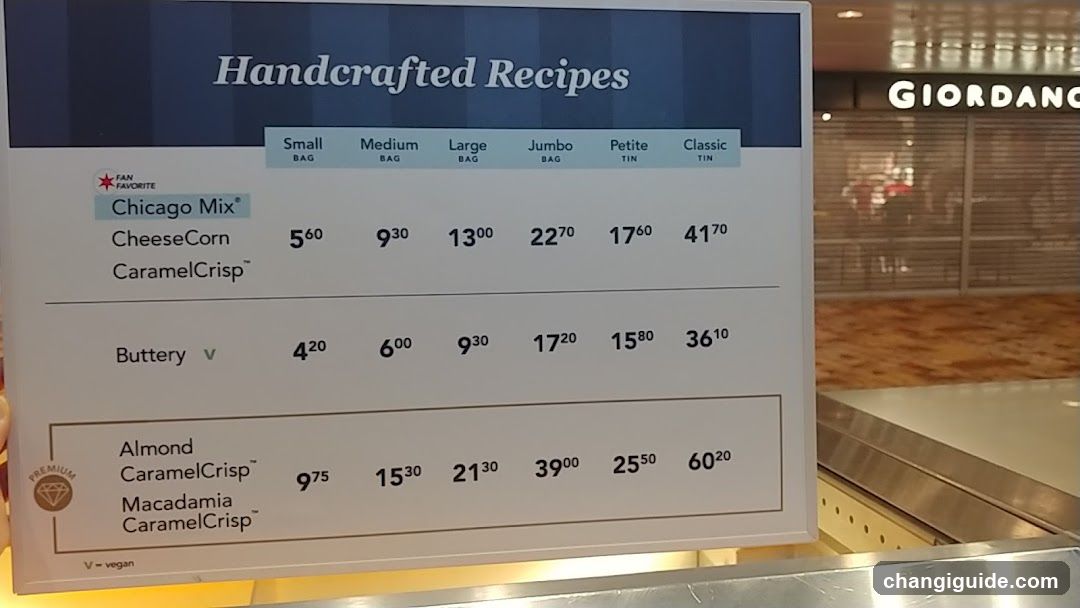 Handcrafted Recipes Menu Board