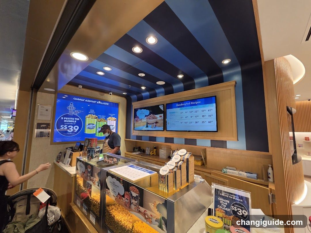 Airport Snack Shop Interior