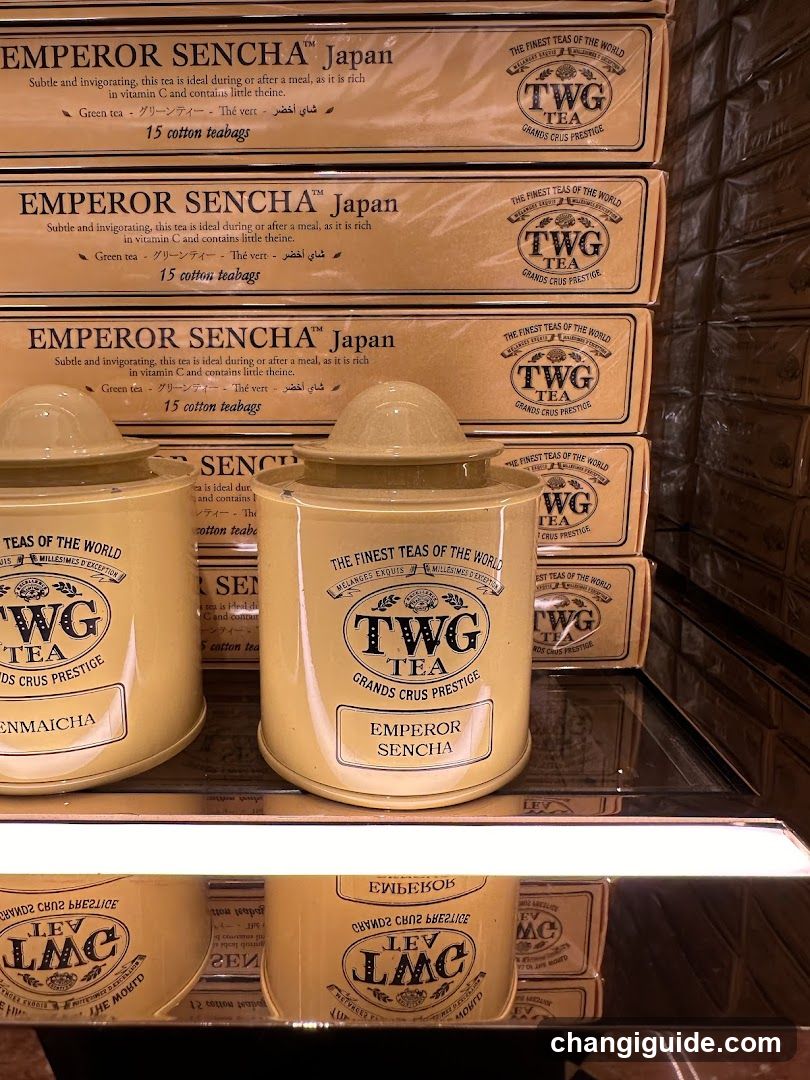 TWG Tea Display