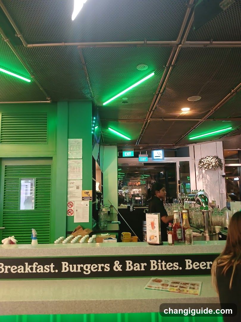 Food Service Counter Interior
