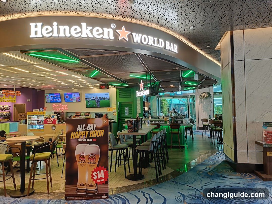 Heineken World Bar Interior