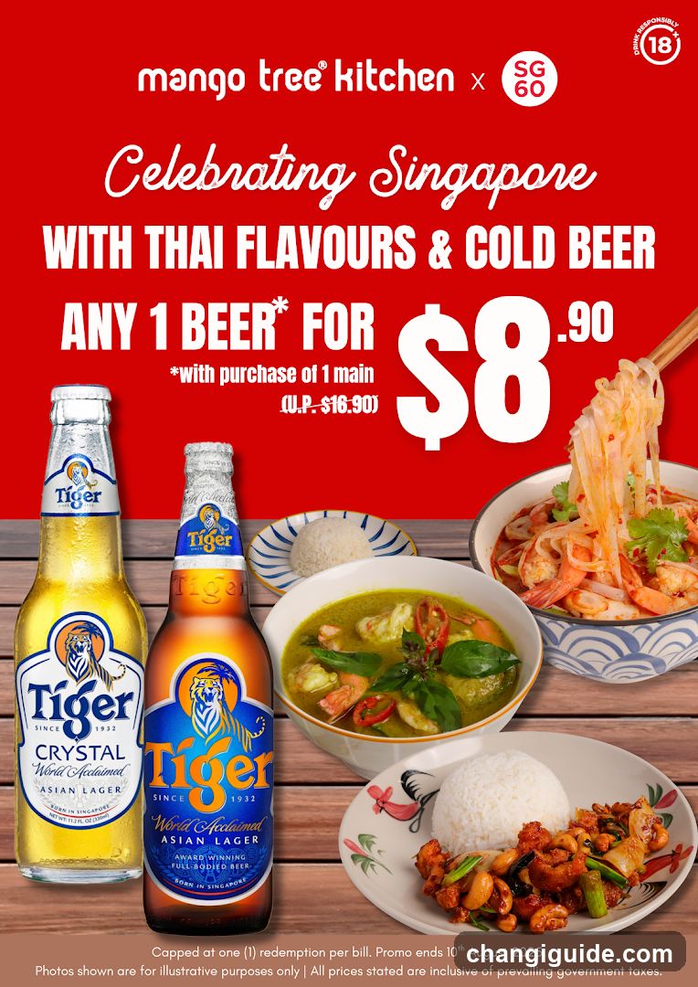 Mango Tree Kitchen x SG60 Promotion