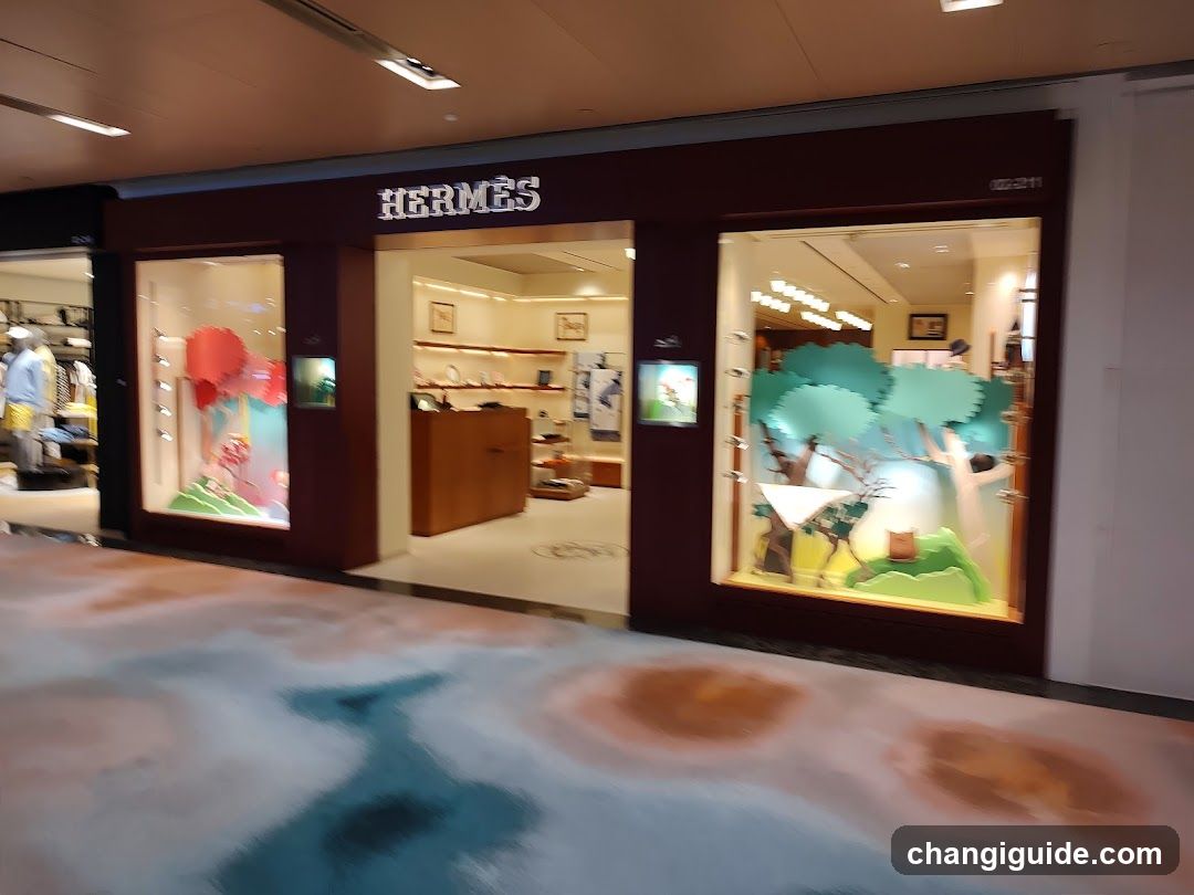 Hermès Singapore Changi Airport T2