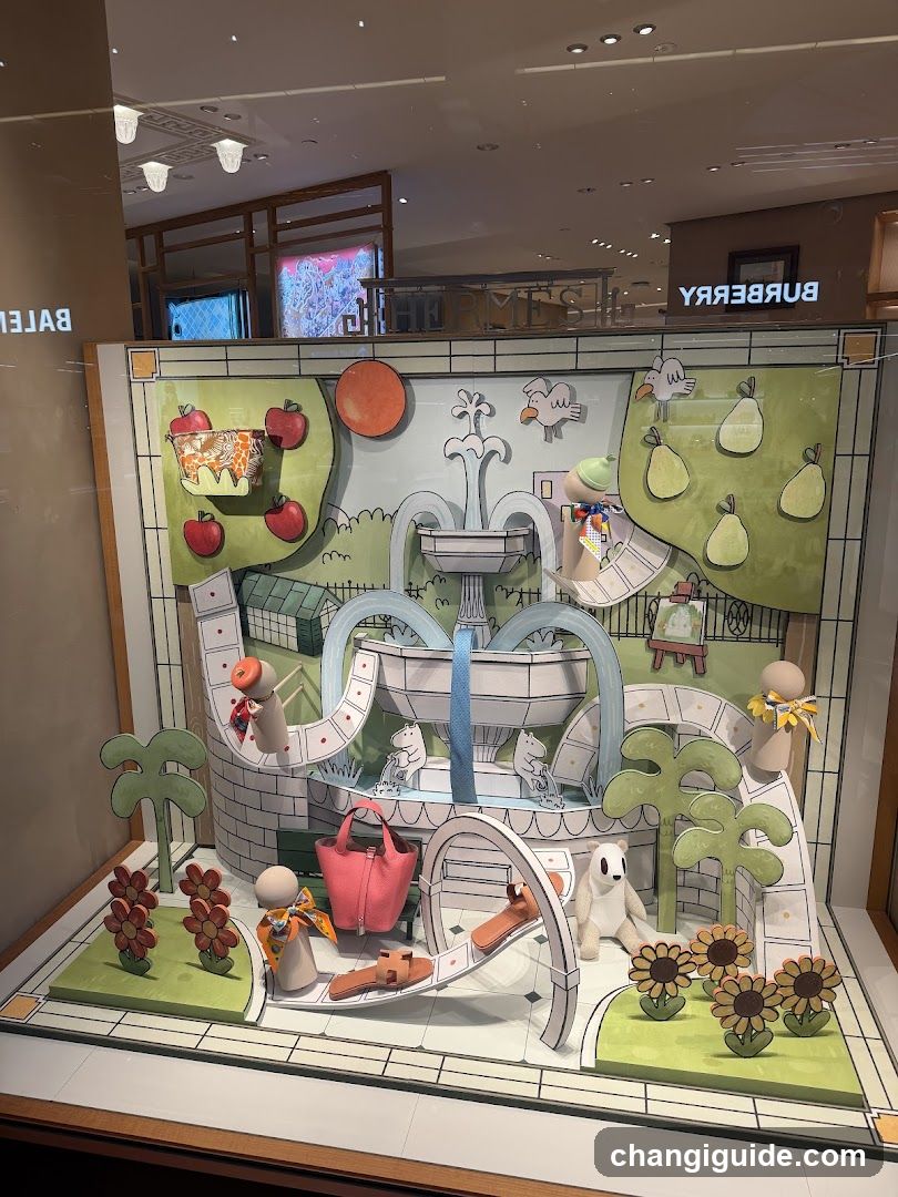 Burberry Window Display