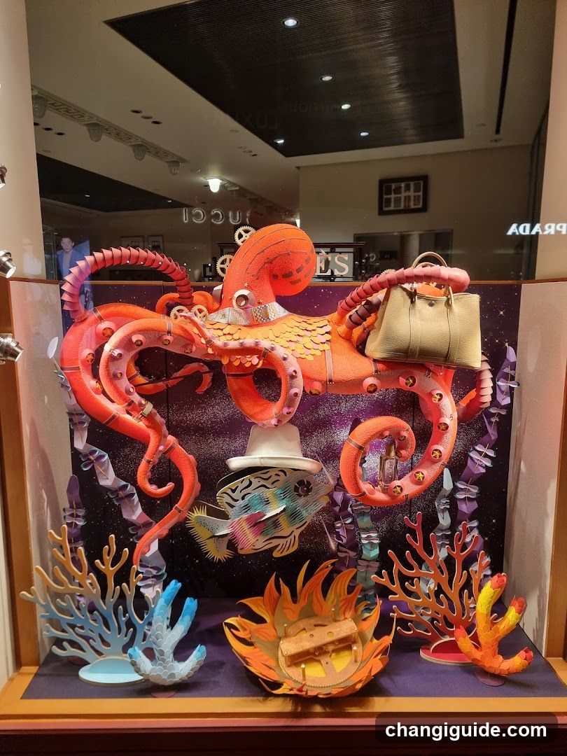 Octopus Window Display