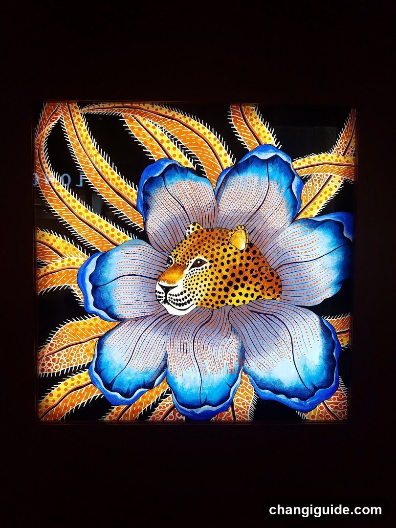 Leopard in a Flower