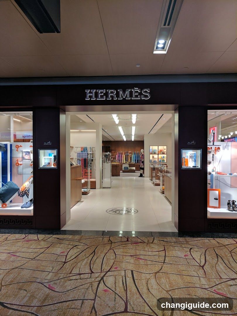 Hermès Singapore Changi Airport T2