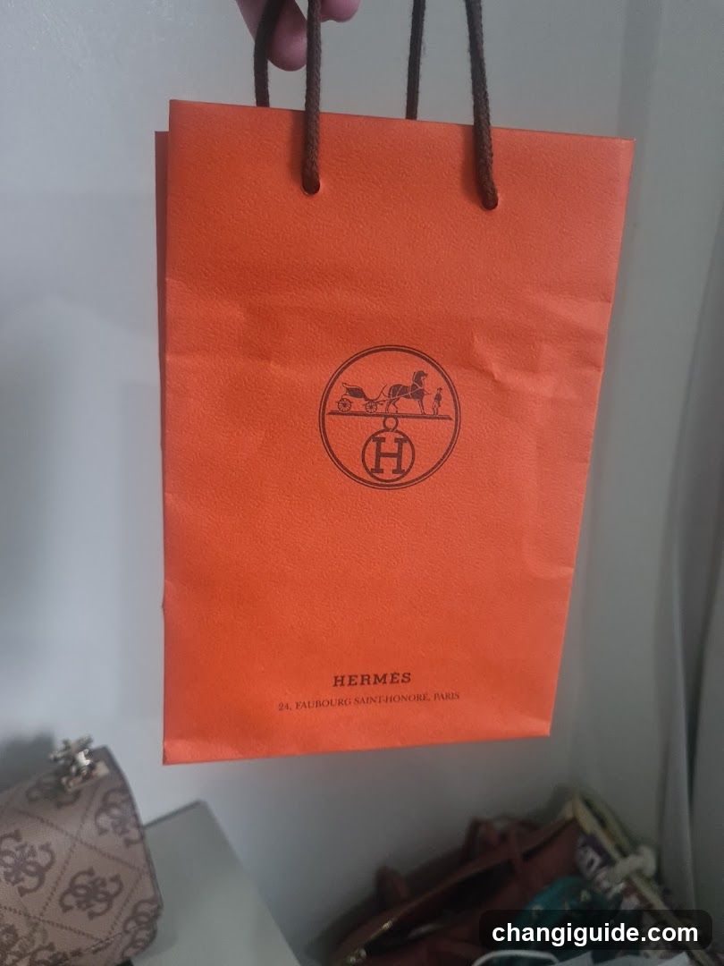 Hermes Shopping Bag