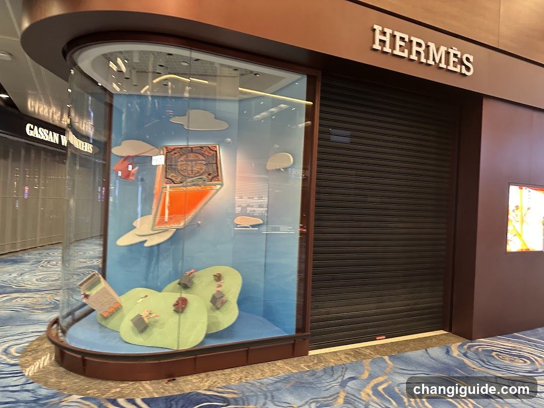 Hermes Storefront Display