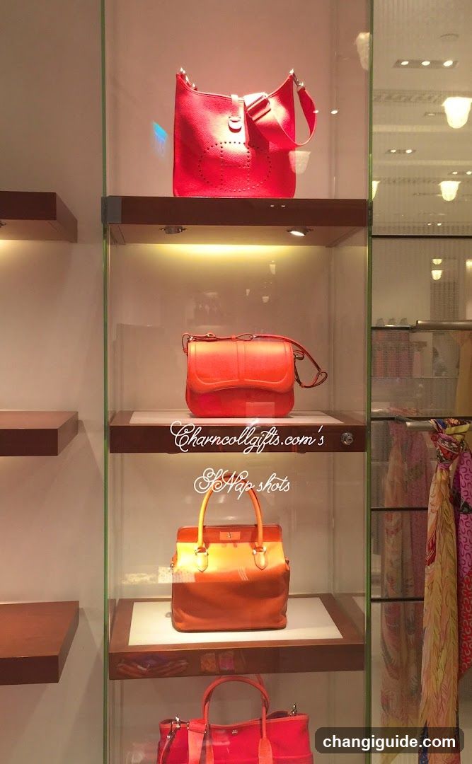 Hermes Handbag Display