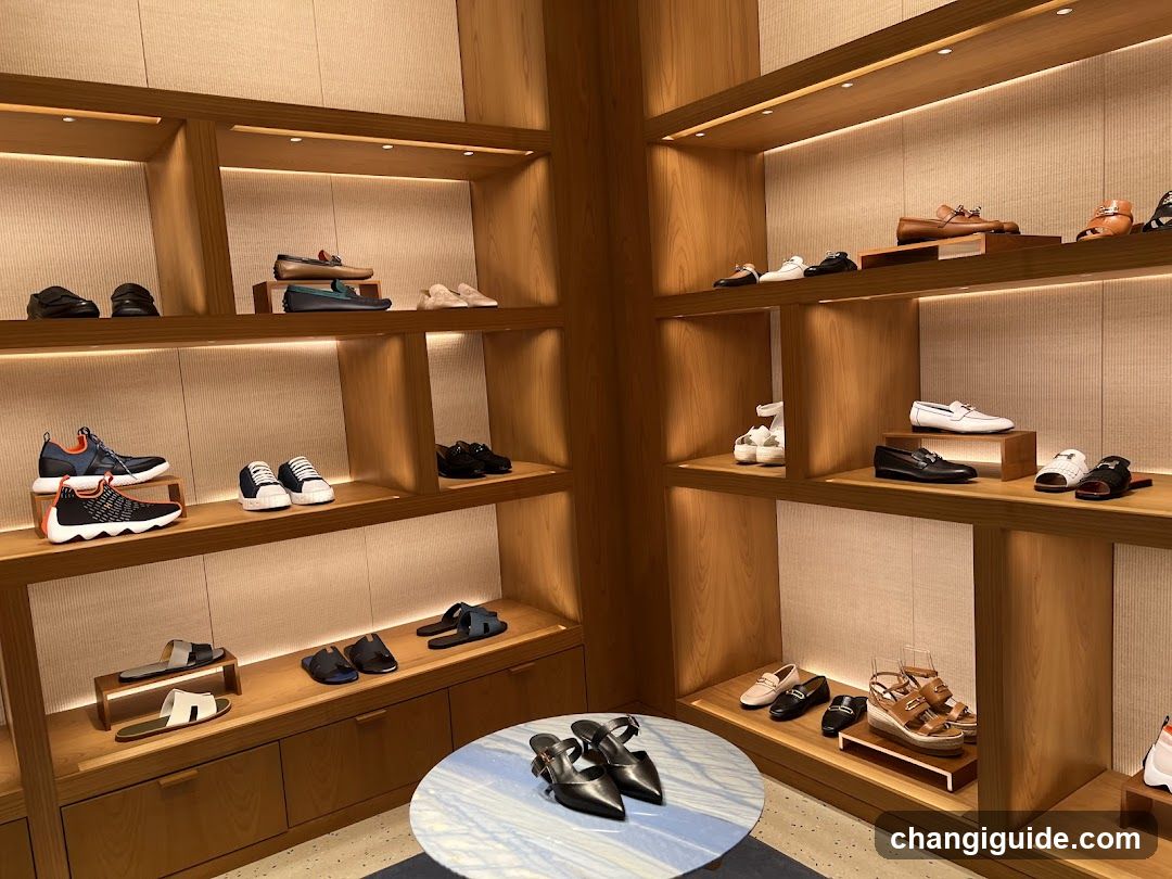 Shoe Display Interior