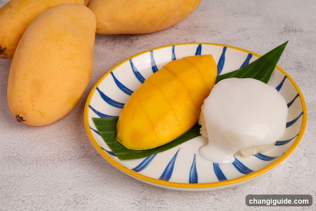 Mango Sticky Rice Dish